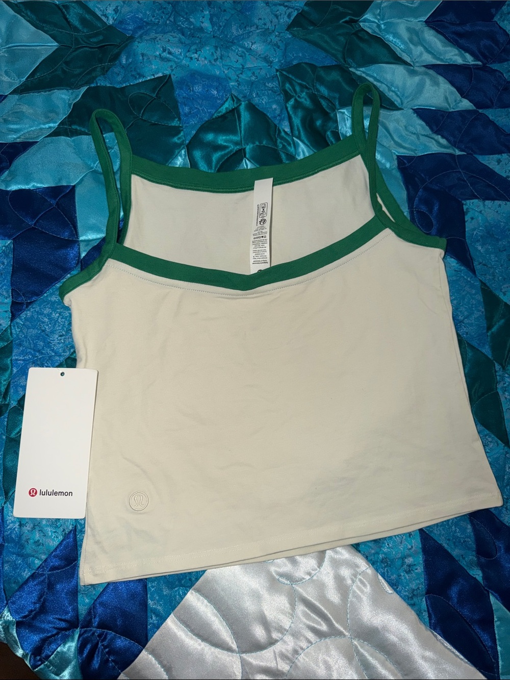 ORGANIC COTTON HIGH-NECK RINGER TANK. - Picture 5 of 7